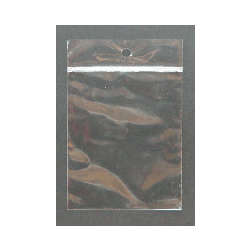Sáček PP se zipem 100 x 150/50μm