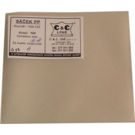 Pošetka PP 125x125/70µm