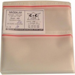 Pošetka PP 125x125+25CH+2P/70µm